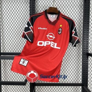 ACミラン ユニフォーム レトロ 1998-1999 アウェイ 赤