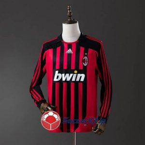 ACミラン ユニフォーム レトロ ホーム 長袖 2007-2008
