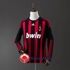 ACミラン ユニフォーム レトロ ホーム 長袖 2008-2009