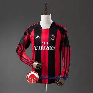 ACミラン ユニフォーム レトロ ホーム 長袖 2010-2011