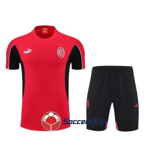 ACミラン ユニフォーム 赤 黒 トレーニング ユニフ 2025-2026
