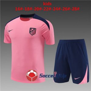 アトレティコ ユニフォーム キッズ 上下セット 2024-2025 トレーニング ユニフ