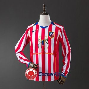 アトレティコ ユニフォーム レトロ ホーム 長袖 2004-2005