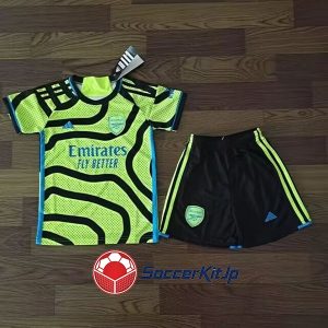 アーセナル ユニフォーム キッズ アウェイ 上下セット レトロ 2023-2024