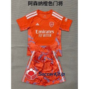 アーセナル ユニフォーム キッズ オレンジ 上下セット GK 2026-2027