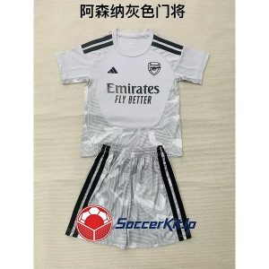 アーセナル ユニフォーム キッズ グレー 上下セット GK 2026-2027