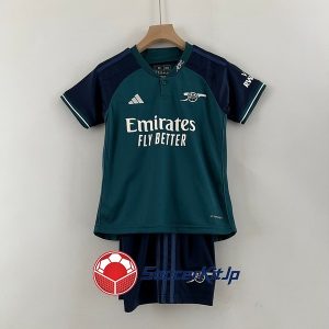 アーセナル ユニフォーム キッズ サード 上下セット レトロ 2023-2024