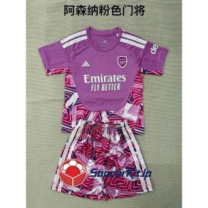 アーセナル ユニフォーム キッズ ピンク 上下セット GK 2026-2027