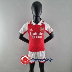 アーセナル ユニフォーム キッズ ホーム 上下セット レトロ 2022-2023