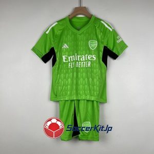 アーセナル ユニフォーム キッズ 緑 上下セット GK 2023-2024