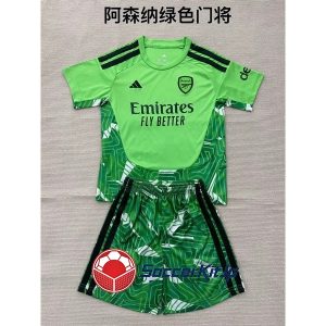 アーセナル ユニフォーム キッズ 緑 上下セット GK 2026-2027