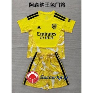 アーセナル ユニフォーム キッズ 黄 上下セット GK 2026-2027