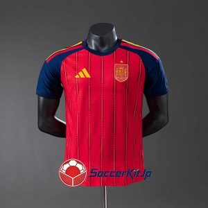 スペイン代表 ユニフォーム 2025-2026 ホーム 選手