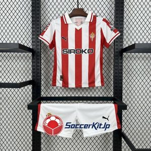 スポルティング・ヒホン ユニフォーム キッズ 2025-2026 上下セットセット ホーム