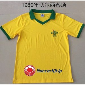 チェルシー ユニフォーム レトロ 1980 アウェイ 黄