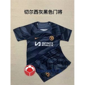 チェルシー ユニフォーム レトロ 黒 GK 2023-2024