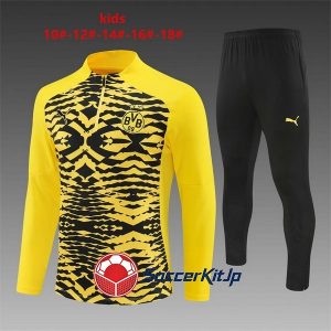 ドルトムント ユニフォーム キッズ 長袖 トレーニング ユニフ 上下セット 上下セット 2024-2025
