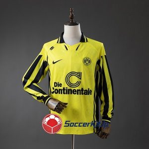 ドルトムント ユニフォーム レトロ ホーム 長袖 1996-1997