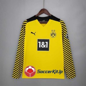 ドルトムント ユニフォーム レトロ ホーム 長袖 2021-2022