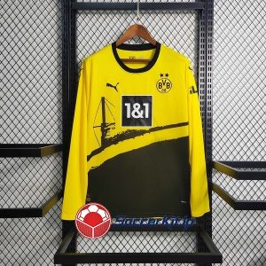 ドルトムント ユニフォーム レトロ ホーム 長袖 2023-2024