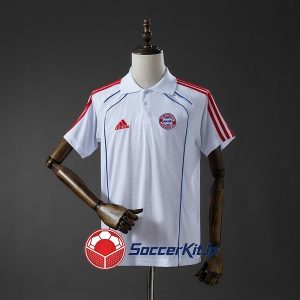 バイエルン ユニフォーム 2025-2026 ポロシャツ 白