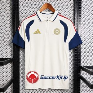 バイエルン ユニフォーム 2026-2027 ポロシャツ ベージュ