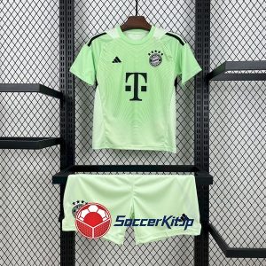 バイエルン ユニフォーム キッズ 緑 上下セット GK 2025-2026