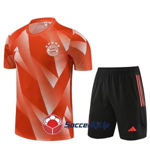 バイエルン ユニフォーム レトロ オレンジ トレーニング ユニフ 2023-2024