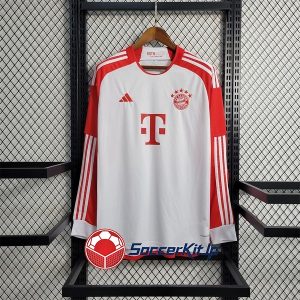バイエルン ユニフォーム レトロ ホーム 長袖 2023-2024