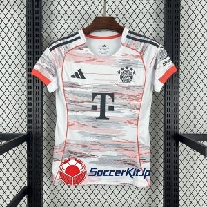 バイエルン ユニフォーム 女供用 2025-2026 アウェイ