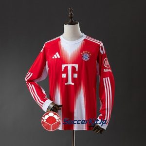 バイエルン ユニフォーム 長袖 2025-2026 ホーム