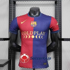バルセロナ ユニフォーム 2024-2025 ホーム 選手 coldplay