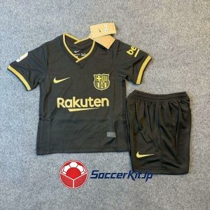 バルセロナ ユニフォーム キッズ アウェイ 上下セット レトロ 2020-2021