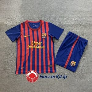 バルセロナ ユニフォーム キッズ ホーム 上下セット レトロ 2011-2012