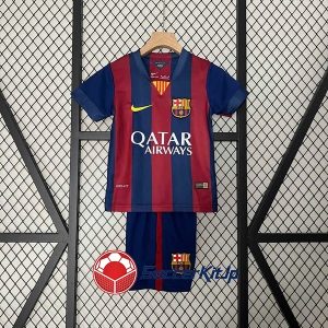 バルセロナ ユニフォーム キッズ ホーム 上下セット レトロ 2014-2015