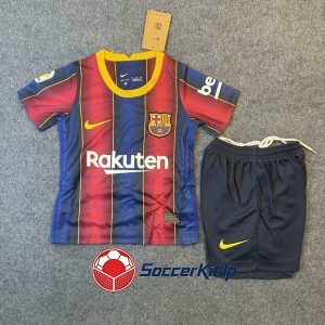 バルセロナ ユニフォーム キッズ ホーム 上下セット レトロ 2020-2021