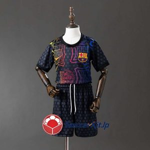 バルセロナ ユニフォーム キッズ 上下セット 2025-2026 トレーニング ユニフ
