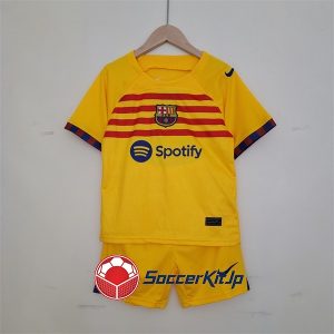 バルセロナ ユニフォーム キッズ 第4 上下セット レトロ 2023-2024