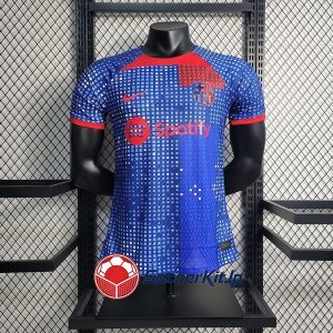 バルセロナ ユニフォーム トレーニング ユニフ 選手 2023-2024 紺