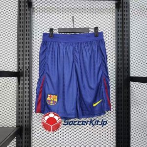 バルセロナ ユニフォーム ホーム 選手 紺 ショーツ 2025-2026