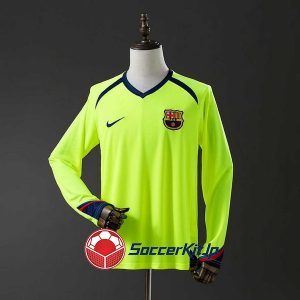 バルセロナ ユニフォーム レトロ アウェイ 長袖 2005-2006