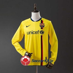 バルセロナ ユニフォーム レトロ アウェイ 長袖 2008-2009
