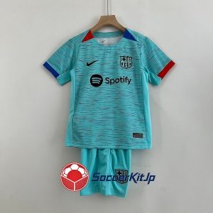 バルセロナ ユニフォーム レトロ サード 上下セット キッズ 2023-2024