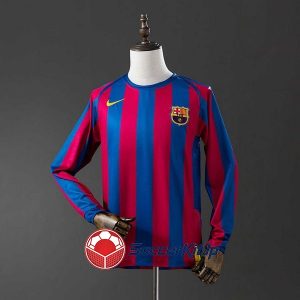 バルセロナ ユニフォーム レトロ ホーム 長袖 2005-2006