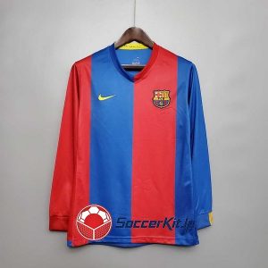 バルセロナ ユニフォーム レトロ ホーム 長袖 2006-2007
