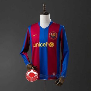 バルセロナ ユニフォーム レトロ ホーム 長袖 2007-2008