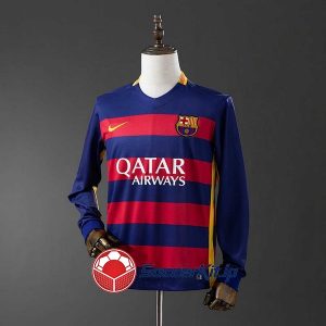 バルセロナ ユニフォーム レトロ ホーム 長袖 2015-2016
