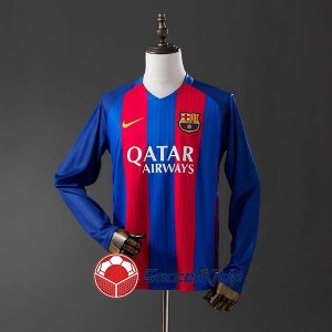 バルセロナ ユニフォーム レトロ ホーム 長袖 2016-2017