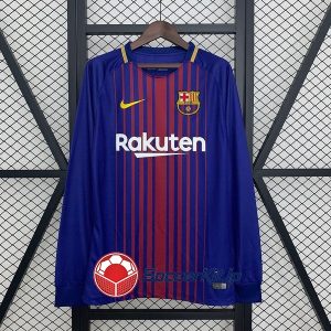 バルセロナ ユニフォーム レトロ ホーム 長袖 2017-2018