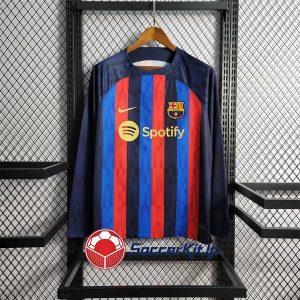 バルセロナ ユニフォーム レトロ ホーム 長袖 2022-2023